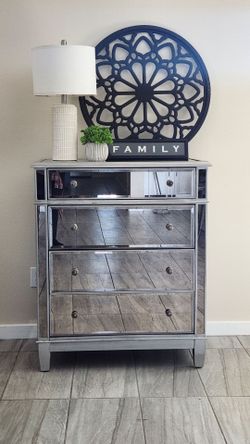 Mirrored Dresser Chest