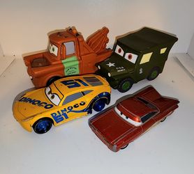 Disney Pixar CARS diecast and rubber vehicles lot