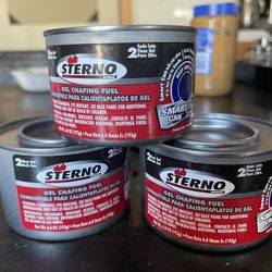 3 Stereo Gel Chafing Fuel