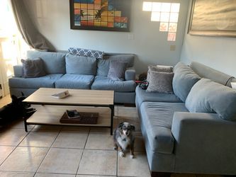 Two Comply Couches With The Pillows Included!