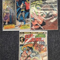 Batman With Robin And Sub-Mariner Scouger Of The Sea Comic Books