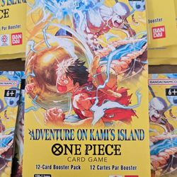 One Piece Card Game Adventure on Kami's Island Sleeved Booster Pack OP15-EB04