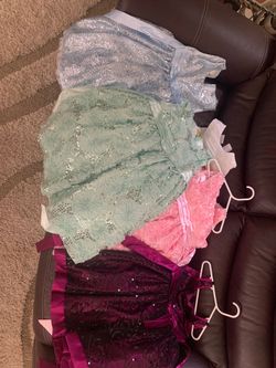 5 girls size 6 dresses