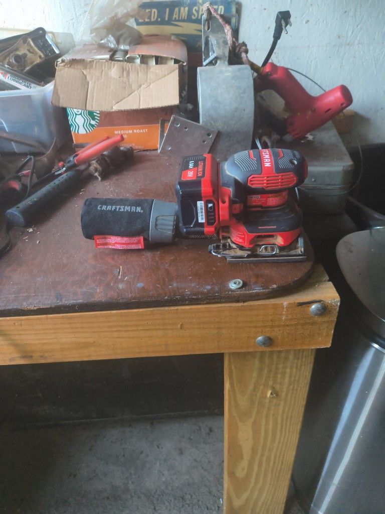Craftsman Cordless Sander