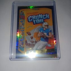 Justin Herbert Crunch Time Cosmic Insert