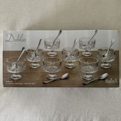 Dublin Crystal Tasters Trifle 16-Piece Set