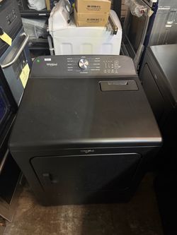 🧺 Whirlpool 7.0 Cu Ft ELECTRIC Dryer NOT Gas Used Like New Steam Refresh Black Secadora Eléctrica Suszarka Elektryczna Электрическая Сушилка Laundry