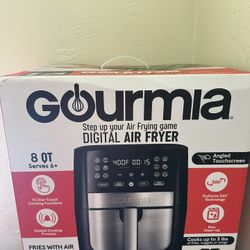 Gourmia 8 Qt Digital Air Fryer with FryForce 360 