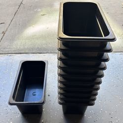 11 Commercial Restaurant Quality Buffet Containers Buckets