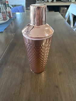 Hammered Copper Cocktail Shaker