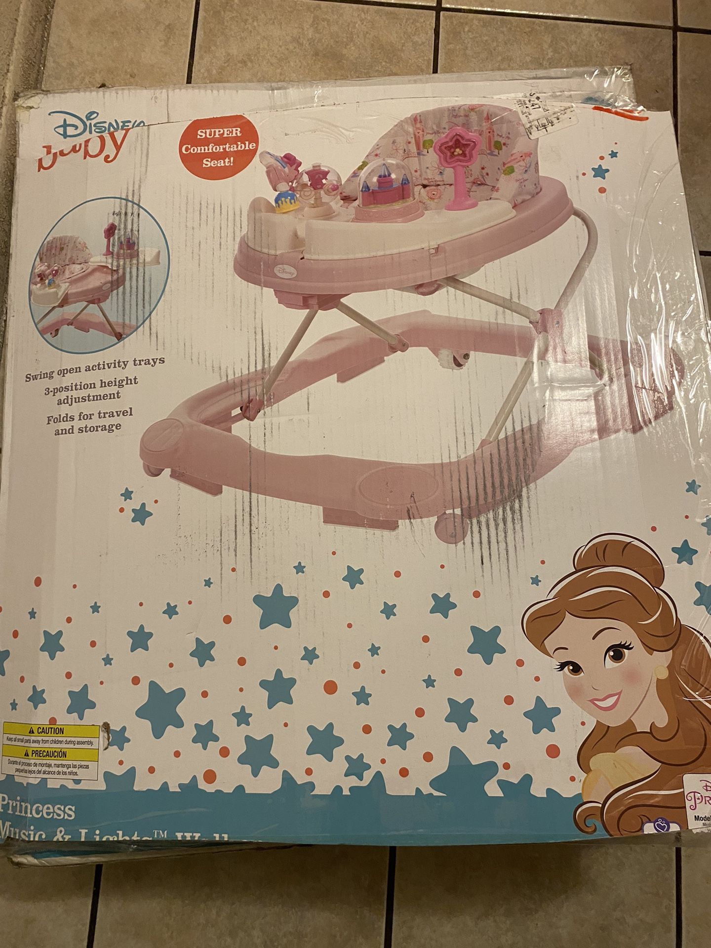 Baby Walker Disney Princess New $50/andadera De Bebé De Princesa Nueva $50