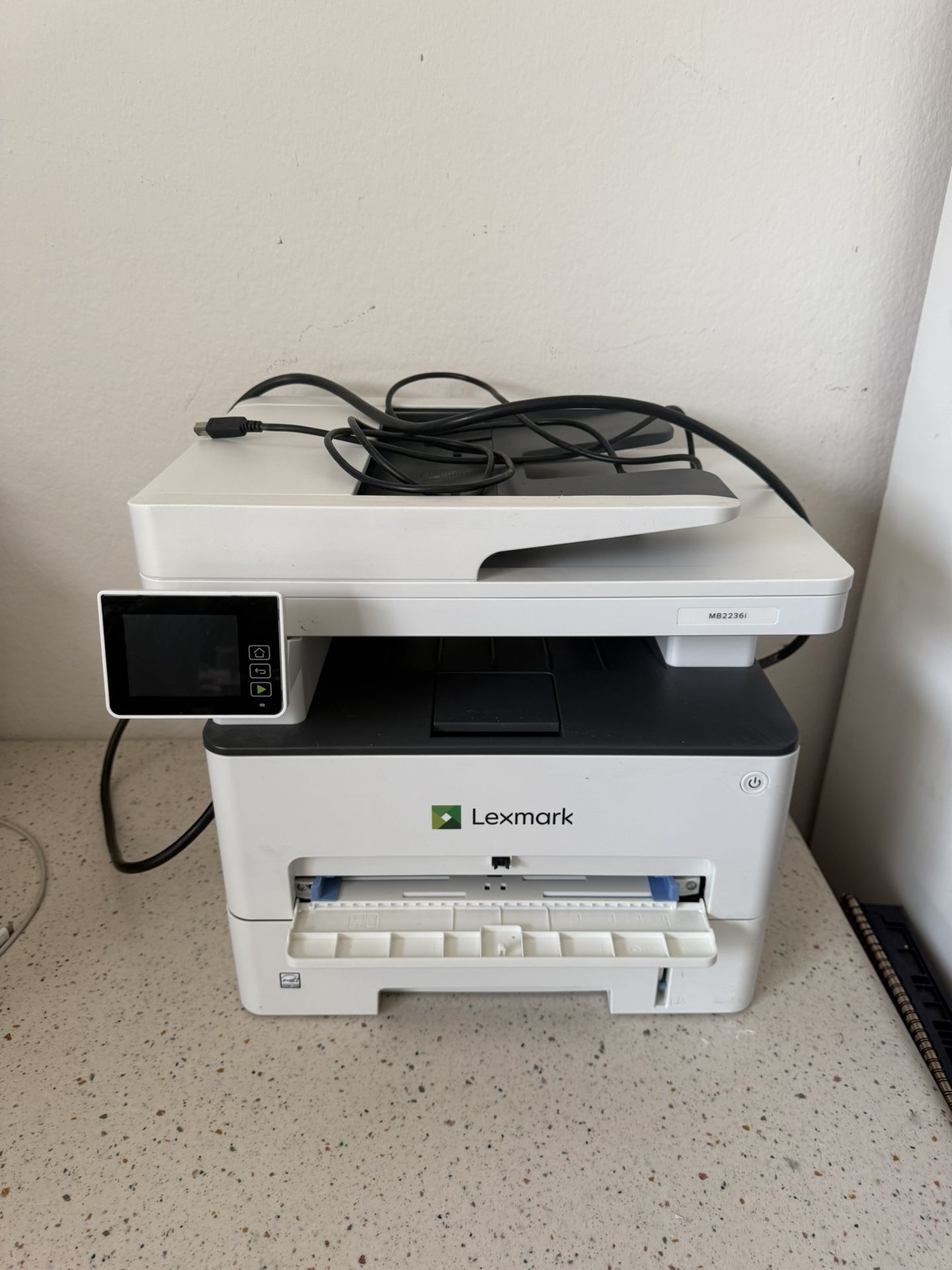 Lexmark MB2236i Black and White Laser All-In-One Printer 35 Pages