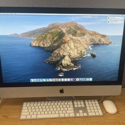 iMac 27 inches, core i7, Mac OS Catalina 