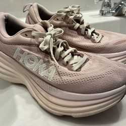 Pink bondi 8 hoka
