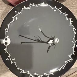 Night Are Before Christmas Halloween Plate
