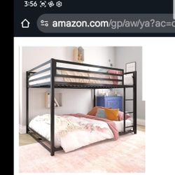 DHP Miles Metal Full Bunk Bed