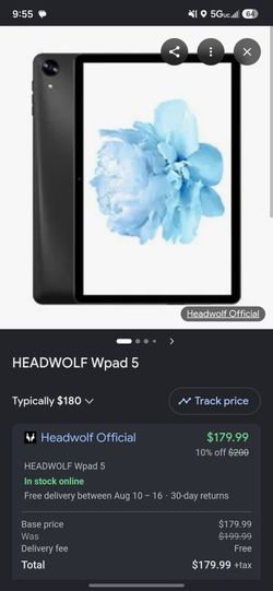 Head wolf tablet w5