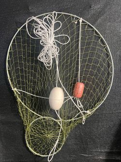 Crab Trap With Rope and Float