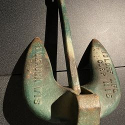 VINTAGE ROLOFF MFG CORP N15 BOAT ANCHOR - KAUKAUNA WIS