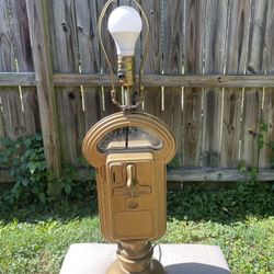 Vintage Parking Meter Lamp 