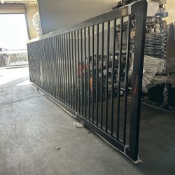 6’×20' sliding gate galvanized and powder coated