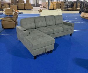 Grey sectional set free delivery 🚚 🔥🔥Wholesale Price🔥🔥