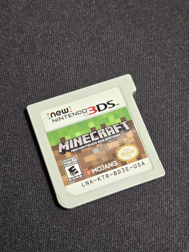 Minecraft 3DS Nintendo