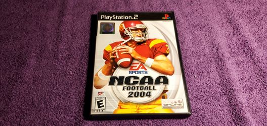 NCAA FOOTBALL 2004 PS2 GAME COMPLETE