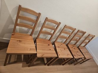 Dining room wooden chairs