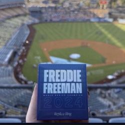 Freddie Freeman LA Dodgers Championship Ring