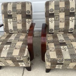 Set Of 2 Chairs- Very Comfortable And Clean Moving Out Sale