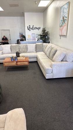 Large L-Shaped Sectional Sofa