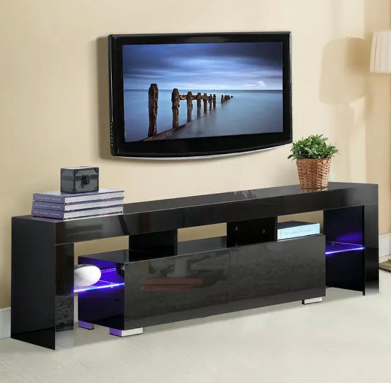 New Black Tv Stand