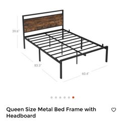 Vasagle Queen Bed Frame New In Box 