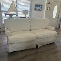 Slipcovered Sofa/ Couch