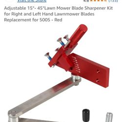 Lawn Mower Blade Sharpener Kit