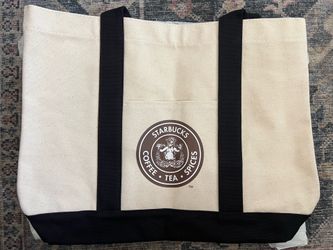 Starbucks Canvas  tote