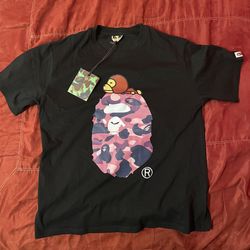 Bape Black T Shirt 