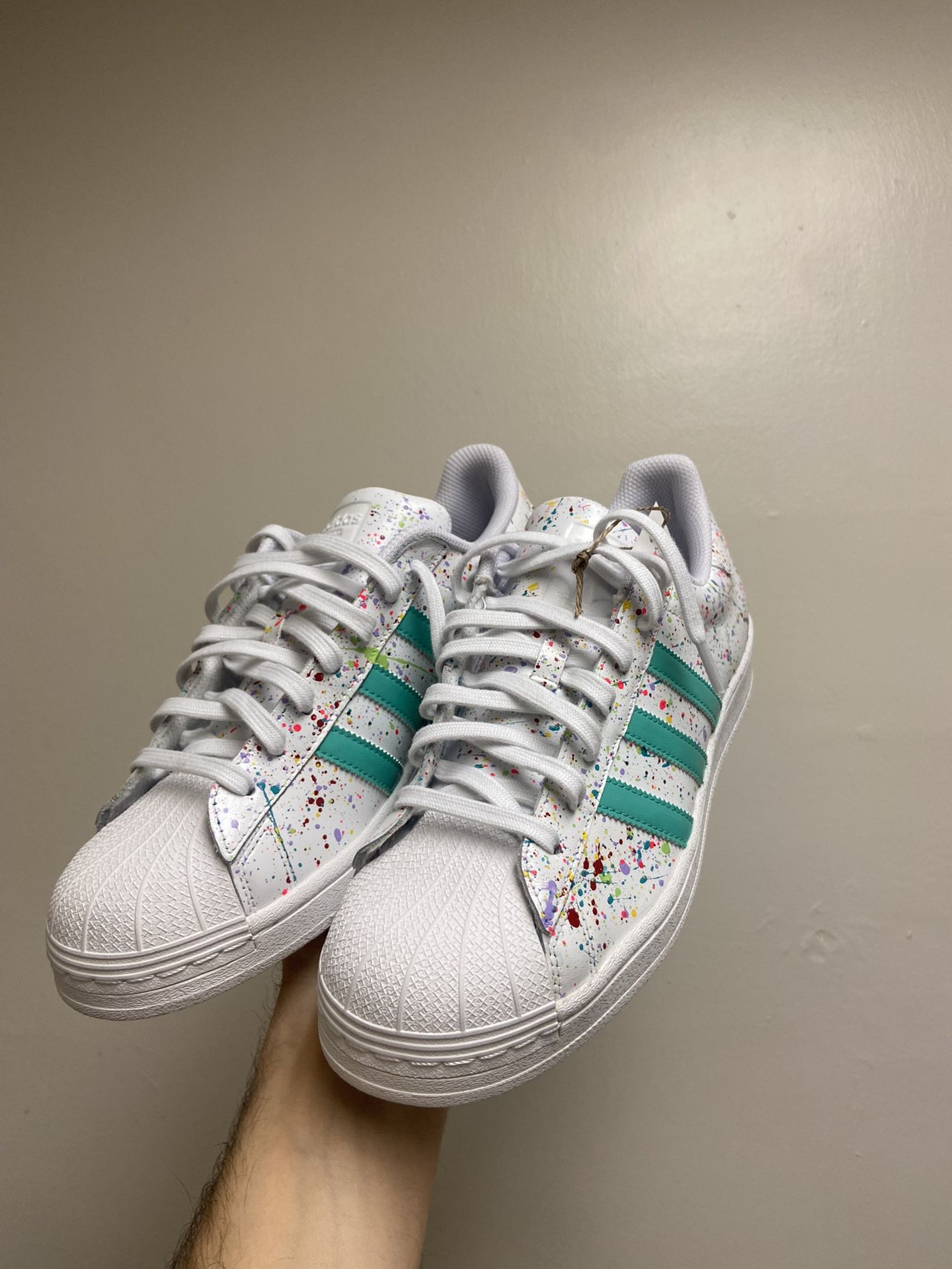 Adidas Superstar Custom Painted