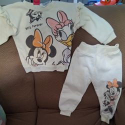 Minnie Mouse Girl Toddler Set 2T