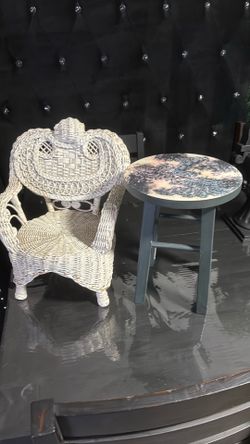 Mini chair and stool