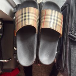 Mens Slides Burberry