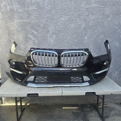 Bmw X1 Front Bumper Complete 2016 2017 2018 2019 