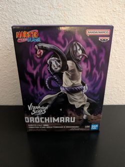 Naruto Orochimaru Vibration Stars Figure – Bandai Banpresto – New/Verified Complete