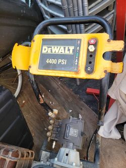 Dewalt power washer 4400 psi