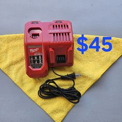 $45 New Milwaukee Rapid Charger (18-Volt / 12-Volt)
