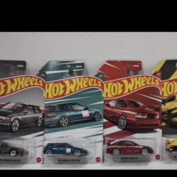 Rare Hot Wheels Walmart Exclusive Honda Set 