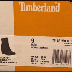 Women Black Timberland Boots