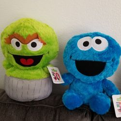 Sesame Street Plushies 
