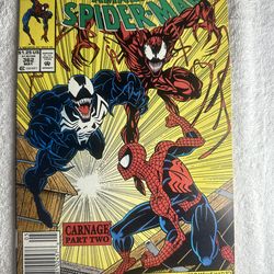 Amazing Spider-Man #362 (1992) Marvel – 1st Full Carnage – Mark Bagley – VF
